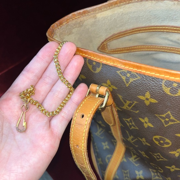 SOLD Authentic LOUIS VUITTON Monogram Bucket GM Shoulder Bag M42236 - Picture 5 of 11